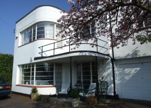 Sample Modernist House with Crittall Steel Windows